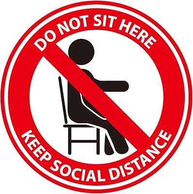 Affiche de panneau sit here 6 pouces pour remise de diplôme sociale, paquet