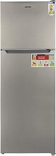 Réfrigérateur double porte geepas grf4120ssxn 410l double réglage de la température