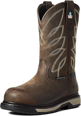 Bottes de travail imperméables à bout composite csa riveter pour femmes