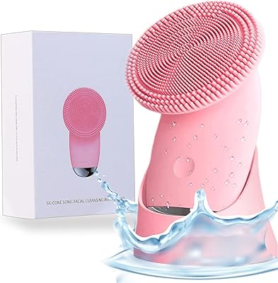 Brosse nettoyante pour le visage arabest sonic brosse puissante avec 5 modes