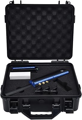Détecteur de métaux professionnel aks détecteur portable hd réglable à 1