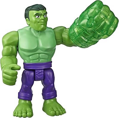 Super hero adventures playskool heroes marvel hulk figurine à collectionner de 127 cm
