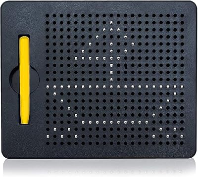 Tableau à dessin magnétique pour les tout-petits avec perles et stylo cadeau