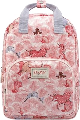 Sac à dos design unicorn waves de taille moyenne pour enfants, en toile