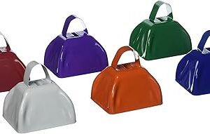 Cloches d'école colorées assorties fun express (1 douzaine) - vente en gros. Diaytar : Qualité professionnelle, prix grand public