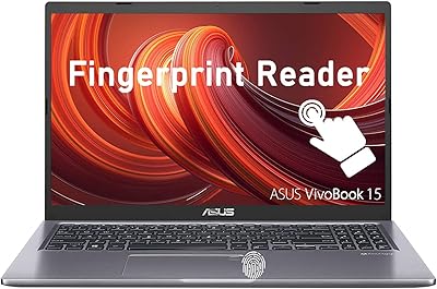 Ordinateur portable asus vivobook 15 avec écran tactile fhd led de 156