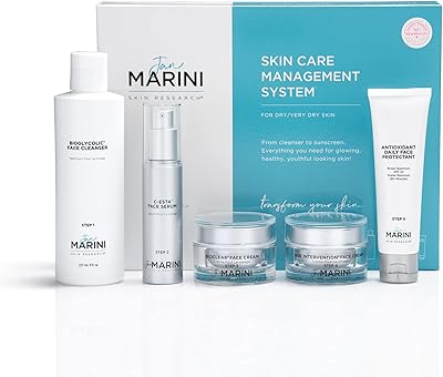 Système de gestion des soins de la peau jean marini - sèche à