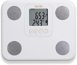 Moniteur de composition corporelle compact et léger tanita bc-730, facile à lire, affiche