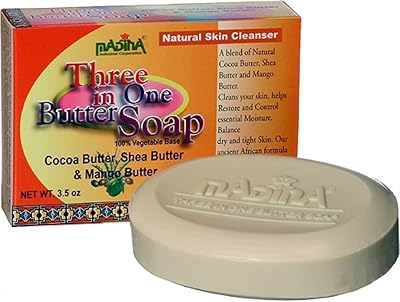 Savon au beurre madena 3 en un 100 ml (pack de 3)