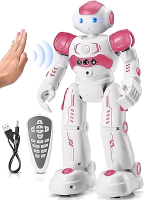 Jouets robot télécommandés kings dragon pour enfants, robot à gestes et capteurs télécommandé
