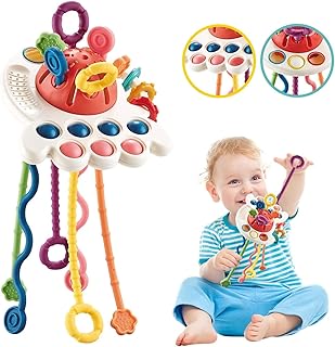 Jouets montessori pour bébés jouets de dentition pour bébé sensoriels à mâcher