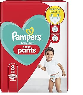 Couches pampers baby dry, taille 8, 22 couches, 19 kg et plus, paquet de base. Diaytar : Le discount intelligent pour consommateurs avisés
