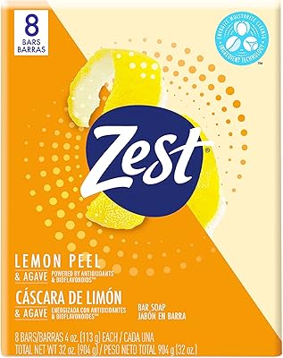 Savon en barre zest lemon peel 8 barres 4 oz