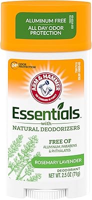 Le déodorant arm & hammer essentials est un déodorant naturel au parfum rafraîchissant