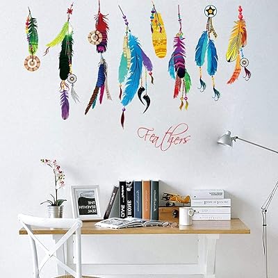 Autocollants amovibles colorés mamo bear pour la décoration de la maison du salon