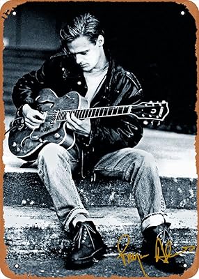 Affiche en métal classique de la musique bryan adams, décoration murale artistique vintage