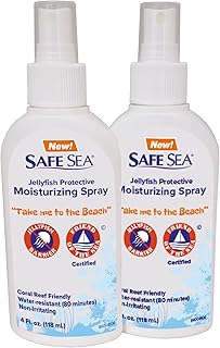 Spray protecteur anti-poux et poux de mer safe sea - répulsif hypoallergénique contre