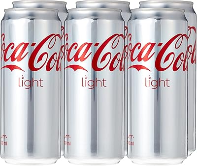 Canette de boisson gazeuse coca-cola 330 ml - (pack de 6)