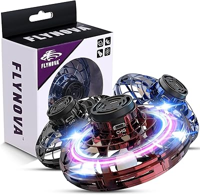 Mini drone volant ufo pour enfants, jouet drone, balle volante manuelle avec rotation
