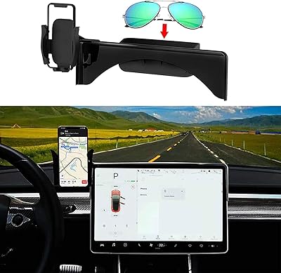 Skkhd support mobile tesla model y model 3 avec organisateur de lunettes de soleil en silicone pour tesla model y model 3 2021 2020 2019 2018 2017. Shoppez futé, shoppez Diaytar Sénégal