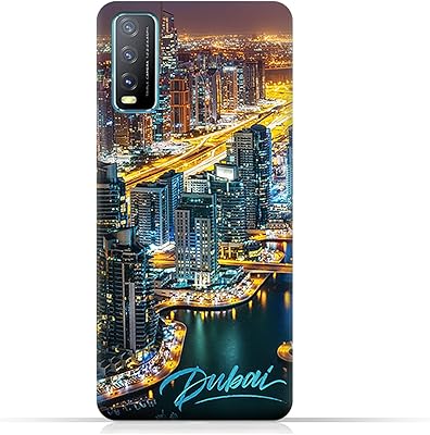 Coque de protection en tpu amc design pour vivo y20 2021 avec motif