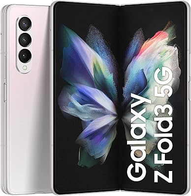 Téléphone pliable samsung galaxy z fold 3 5g sans sim, système android, capacité