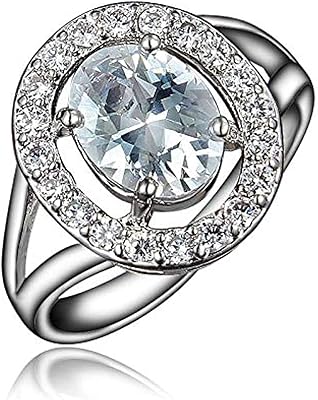 Ensemble de mariage romantique en diamants et strass avec bague de fiançailles de mariage en or 18 carats taille 7. Commandez en toute confiance sur Diaytar, votre marketplace de confiance