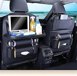 Organisateur de siège arrière de voiture orchid me design avec support de tablette