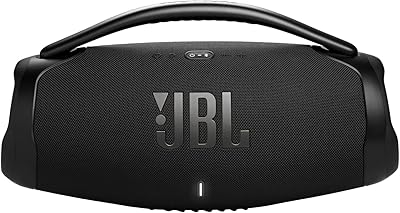 Jbl boombox 3 puissant haut-parleur bluetooth et wi-fi, basses profondes, haut-parleur 3 voies