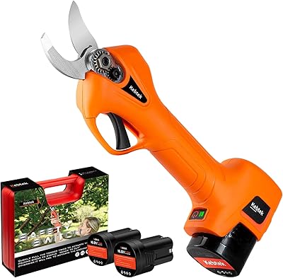 Sécateur électrique kiptek, cisaille à branches électrique sans fil avec moteur sans balais