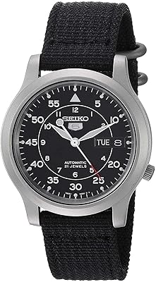 Montre à quartz seiko pour homme, affichage analogique et bracelet en acier inoxydable