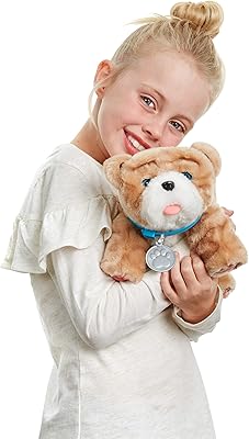 Poupée chiot rollie my kissing de little live pets 28669, multicolore
