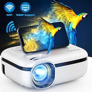 Projecteur de film portable projecteur wifi extérieur avec sac de transport support