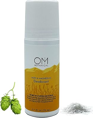 Déodorant roll-on biologique sans aluminium pour hommes femmes adolescents et enfants
