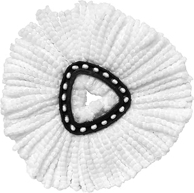 Tête de vadrouille en microfibre booger alternative à la rotative pour tête