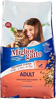 Nourriture sèche pour chat miglor, multicolore, 2 kg