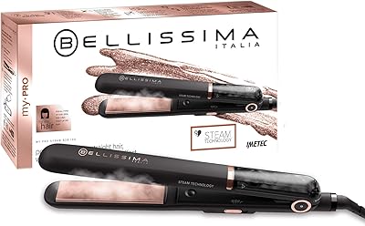 Lisseur à vapeur bellissima my pro b28 100 pour des cheveux
