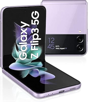 Téléphone portable samsung galaxy z flip 3 5g, sim unique et e-sim, 256