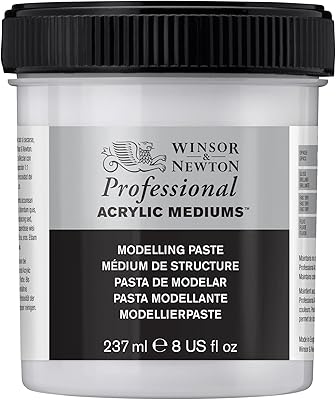 Pâte de modelage acrylique moyenne winsor & newton professional, 237 ml