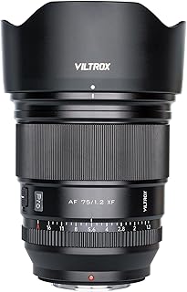 Viltrox pro 75mm f 1.2 f1.2 objectif fuji x-mount aps-c prime pour fujifilm