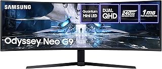 Moniteur de jeu samsung odyssey neo ag95 ls49ag950nuxxu 1000r d qhd avec hdmi