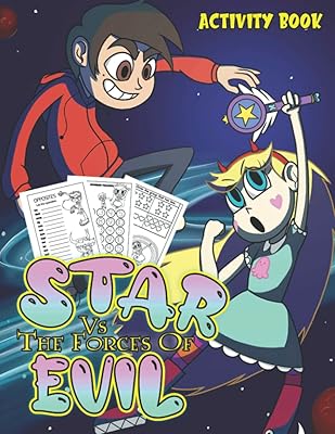 Livre d'activités star vs thẹ förces of eviļ : excellent cadeau