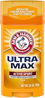 Déodorant antisudorifique arm & hammer active sport ultramax 2,6 oz (paquet de 1)