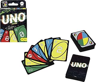Jeu de cartes assortis iconic series 2000 uno gxv51 avec un design