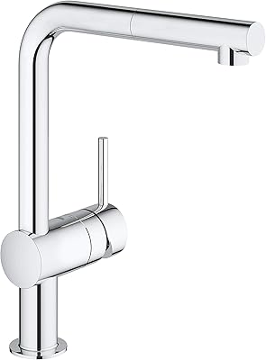 Équipement de cuisine grohe - robinet de cuisine grohe avec bec extractible - collection minta, mitigeur de lavabo en forme de l, modèle 32168000. Diaytar : Des offres irrésistibles chaque jour