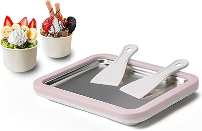 Machine à glace roulée joymic plateau sweet spot avec plaque froide instantanée parfaite