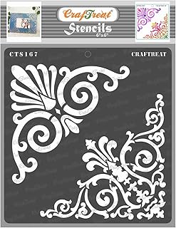 Pochoirs décoratifs craft treat pour peindre sur bois toile papier tissu sols murs