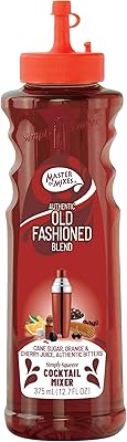 Master of mixes cocktail essentials old fashioned, bouteille de 375 ml