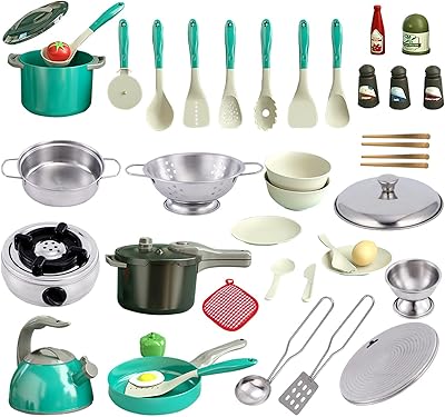 Mepigen jouets de cuisine pour faire semblant de jouer ensembles de batterie