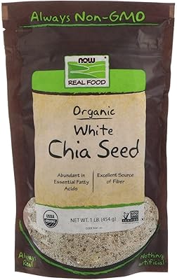 Now foods - graines de chia blanc blanco salvia - 453 g.